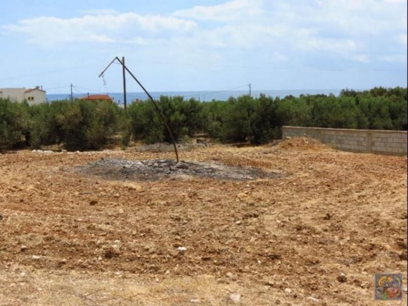 Goudouras Kreta, Goudouras, Baugrundsück mit Meerblick zu verkaufen Grundstück kaufen